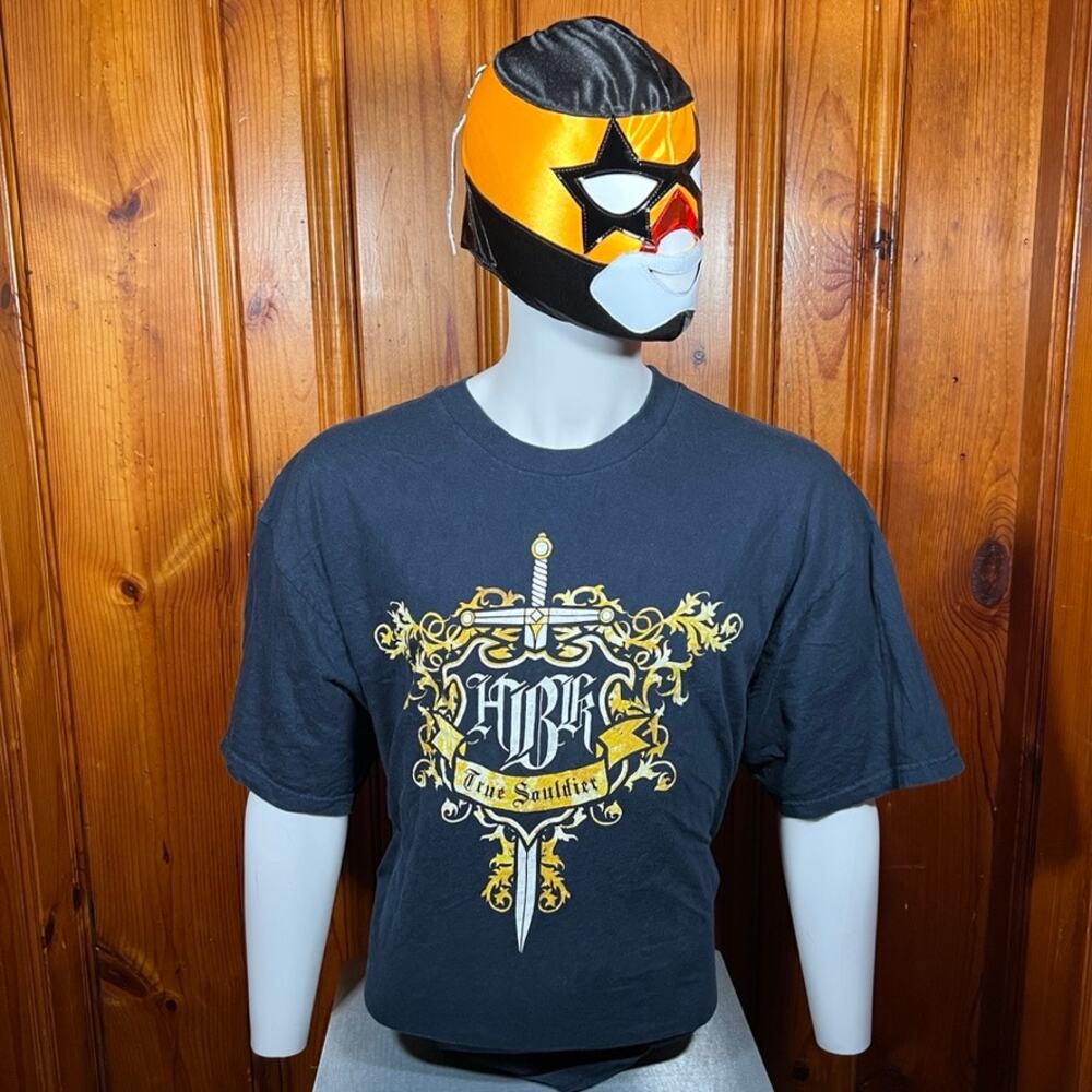 WWE 2X Y2K Graphic T Shirt Black Regular